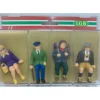 Trains*LGB 51420 G Scale Seated Tourists Figures (Set of 4) - Model Train Junction: Quality Parts and Art Supplies