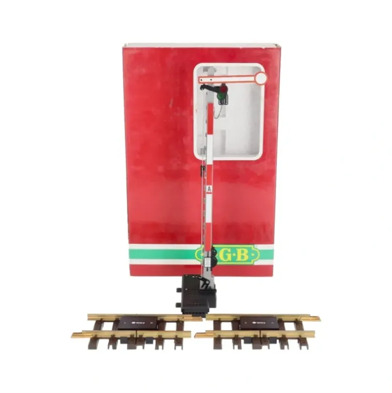 Trains*LGB 5092 G Scale Semaphore with Track Section LN/Box - Model Train Junction: Quality Parts and Art Supplies
