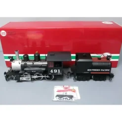 Trains*LGB 22194 G Scale Southern Pacific Mogul Steam Engine & Tender W/Sound - Model Train Junction: Quality Parts and Art Supplies