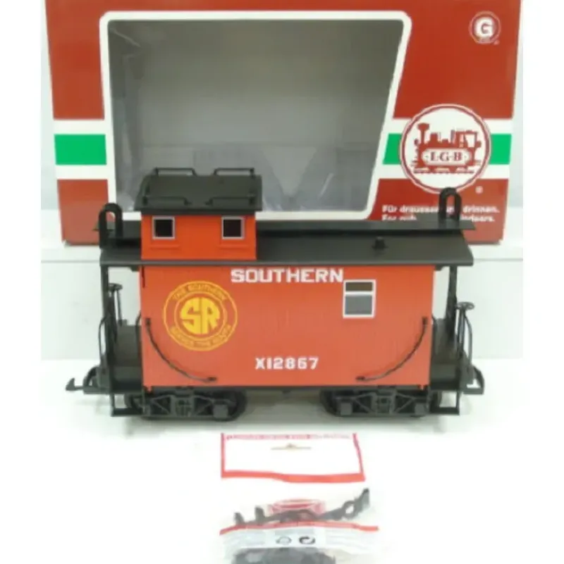 Trains*LGB 47653 G Scale Southern Wood Caboose #12867 - Model Train Junction: Quality Parts and Art Supplies