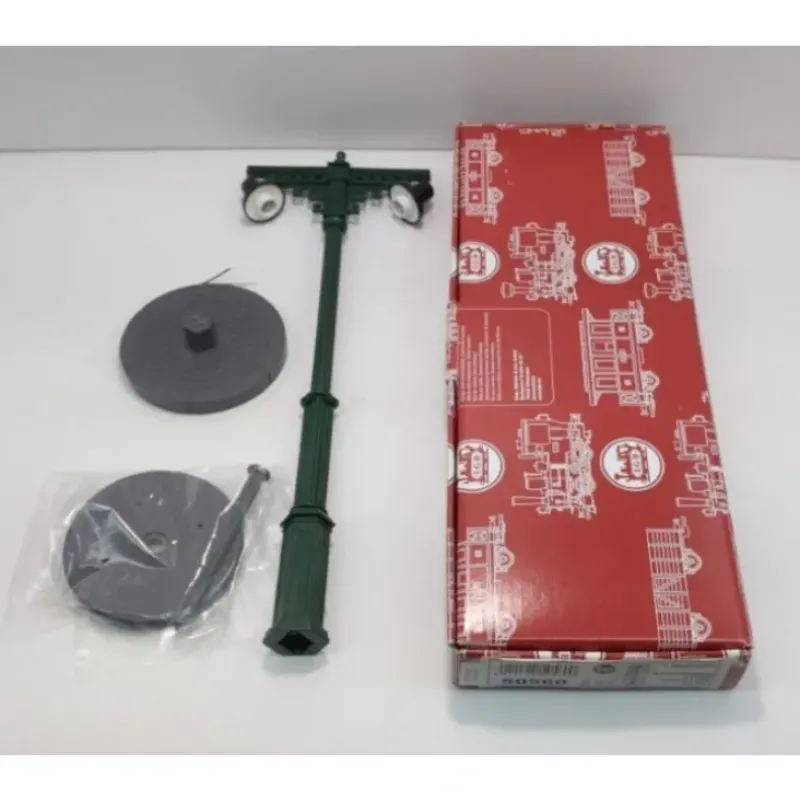 Trains*LGB 50560 G Scale Station Lamp w/Twin Lamp - Model Train Junction: Quality Parts and Art Supplies