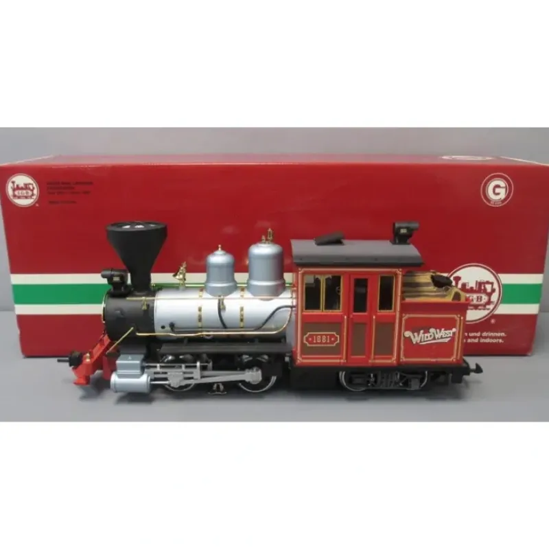 Trains*LGB 24251 G Scale WILD WEST Forney Steam Locomotive & Tender - Model Train Junction: Quality Parts and Art Supplies