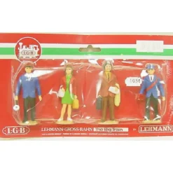 Trains*LGB 5040 G Station Figure Set Figures (Set of 4) - Model Train Junction: Quality Parts and Art Supplies