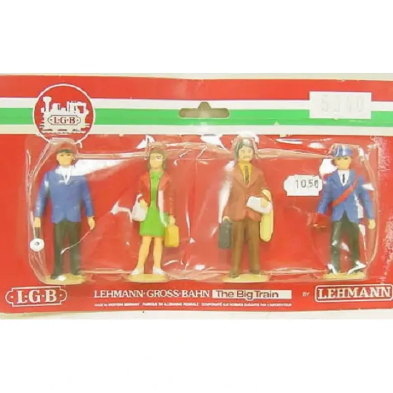Trains*LGB 5040 G Station Figure Set Figures (Set of 4) - Model Train Junction: Quality Parts and Art Supplies