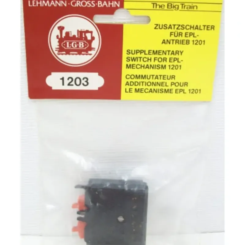 Trains*LGB 1203 G Supplementary Switch For EPL-Mechanism 1201 - Model Train Junction: Quality Parts and Art Supplies