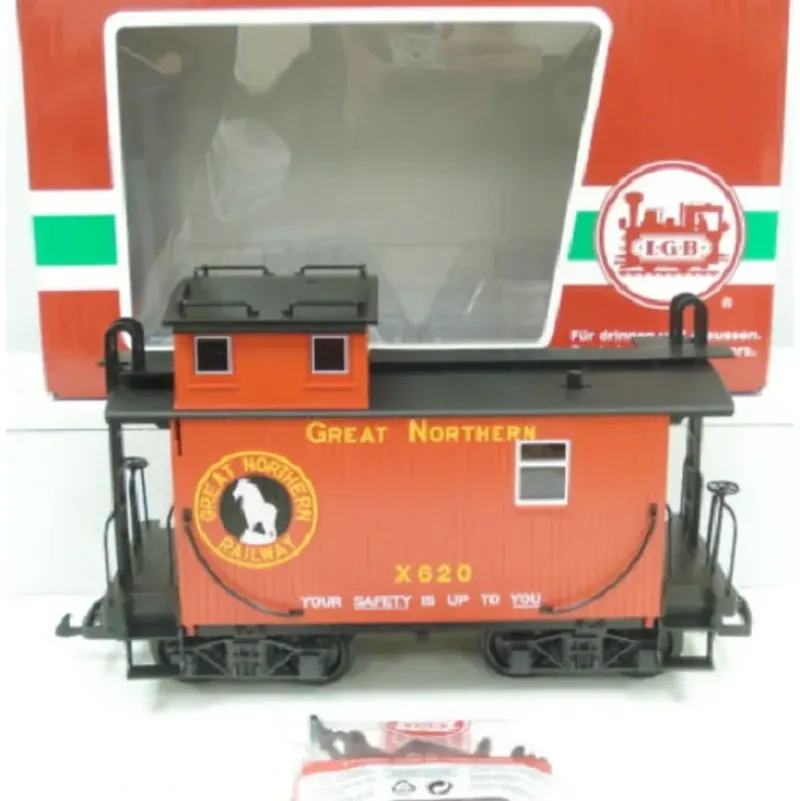 Trains*LGB 46653 Great Northern Wood Caboose - Model Train Junction: Quality Parts and Art Supplies