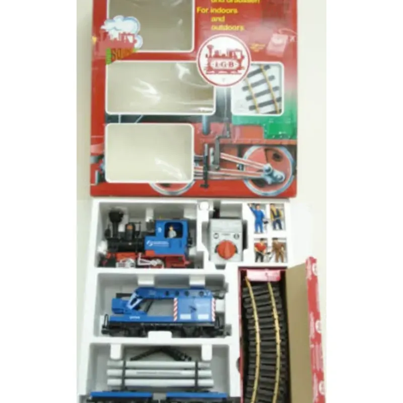 Trains*LGB 72435 Mannesmann G Gauge Steam Starter Train Set - Model Train Junction: Quality Parts and Art Supplies