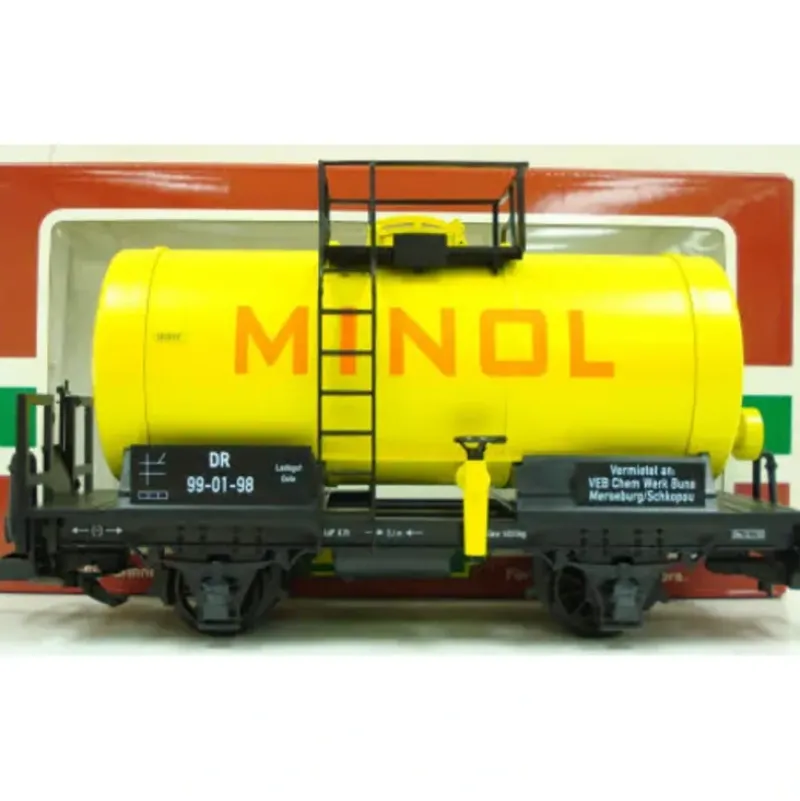 Trains*LGB 45400 Minol Single Dome Tank Car - Model Train Junction: Quality Parts and Art Supplies