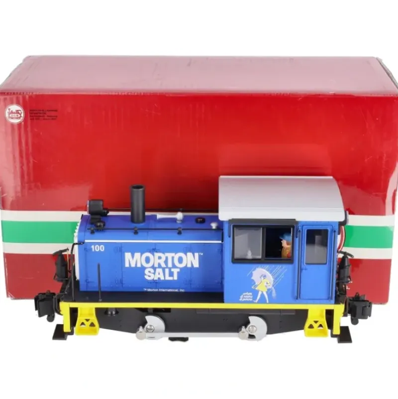 Trains|LGB 24630 Morton Salt Diesel Switcher Loco - Model Train Junction: Quality Parts and Art Supplies
