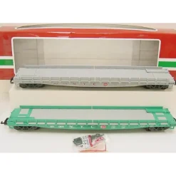 Trains*LGB 41540 New York Central Flatcar Set - Plastic Wheels - Model Train Junction: Quality Parts and Art Supplies