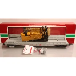 Trains*LGB 41543 NYC Flatcar with CAT Generator - Model Train Junction: Quality Parts and Art Supplies