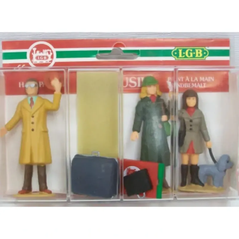 Trains*LGB 5129 Passengers With Bags - Model Train Junction: Quality Parts and Art Supplies