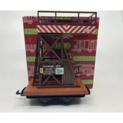 Trains*LGB 3530 Platform Maintenance Car- Plastic Wheels EX/Box - Model Train Junction: Quality Parts and Art Supplies