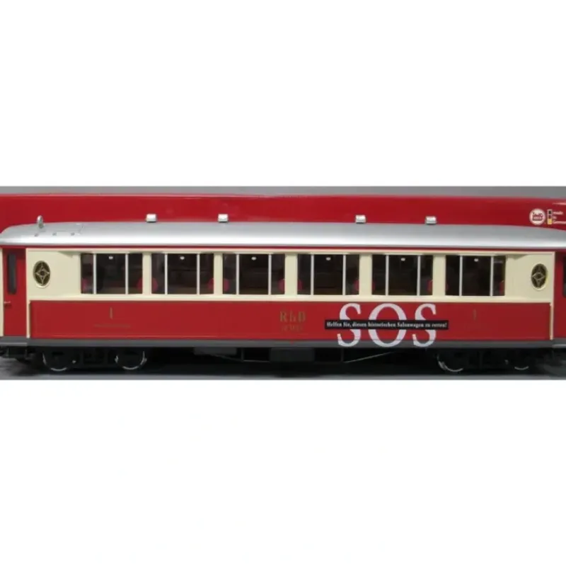 Trains*LGB 30653 RhB 1143 Passenger Car - Metal Wheels - Model Train Junction: Quality Parts and Art Supplies