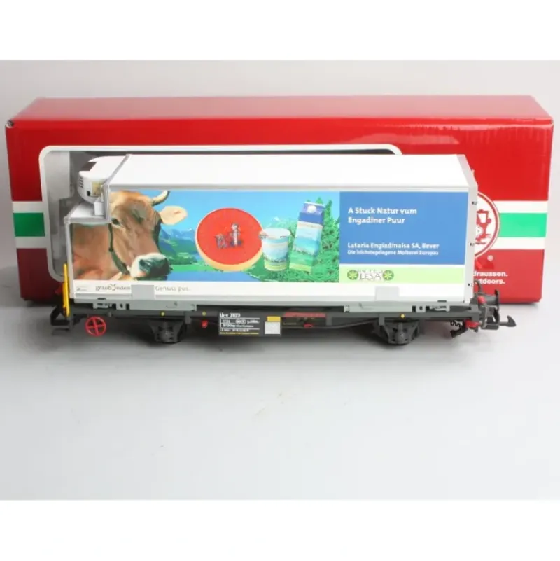 Trains*LGB 46893 RhB COOP Bergkas Container Car - Model Train Junction: Quality Parts and Art Supplies