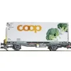 Trains*LGB 45895 RhB COOP Broccoli Container Car - Model Train Junction: Quality Parts and Art Supplies