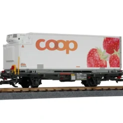 Trains*LGB 45893 RhB COOP Strawberry Container Car - Model Train Junction: Quality Parts and Art Supplies