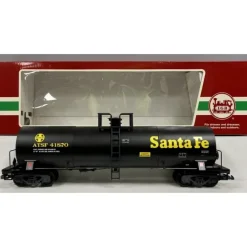 Trains*LGB 41870 Santa Fe Single Dome Tank Car #41870 - Model Train Junction: Quality Parts and Art Supplies