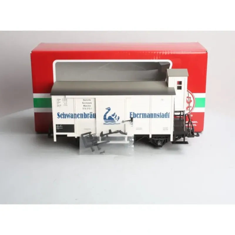 Trains*LGB 42266 Schwanenbrau Beer Workman Caboose - Model Train Junction: Quality Parts and Art Supplies