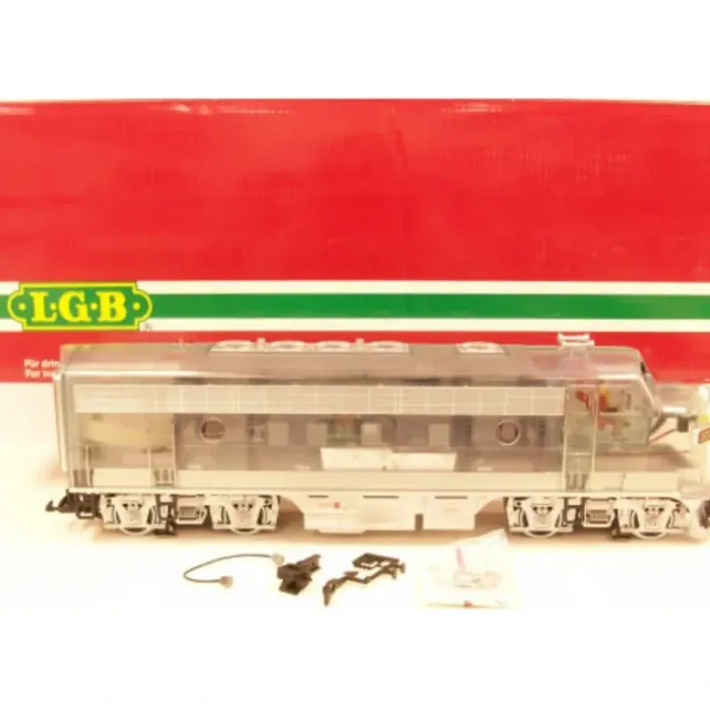 Trains*LGB 22578 See-Thru F7A Diesel Locomotive - Model Train Junction: Quality Parts and Art Supplies