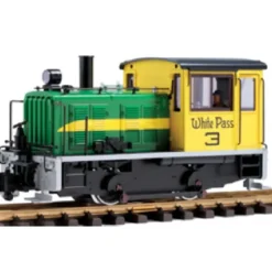 Trains*LGB 26630 White Pass & Yukon Diesel Switcher Locomotive #3 - Model Train Junction: Quality Parts and Art Supplies
