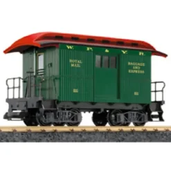 Trains*LGB 33050 WP&Y Baggage Car - Model Train Junction: Quality Parts and Art Supplies