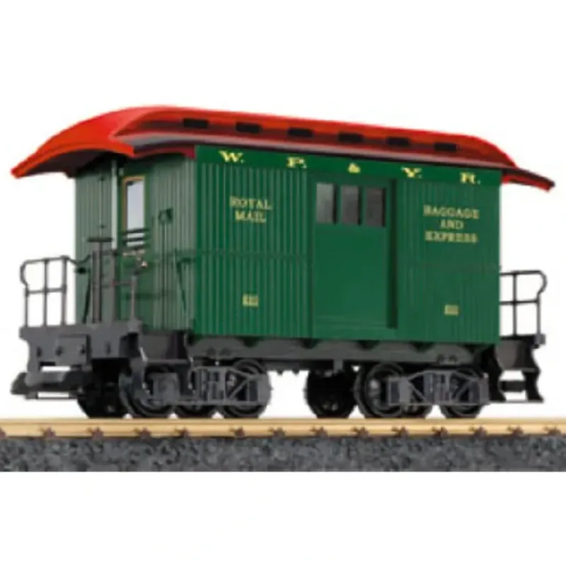 Trains*LGB 33050 WP&Y Baggage Car - Model Train Junction: Quality Parts and Art Supplies