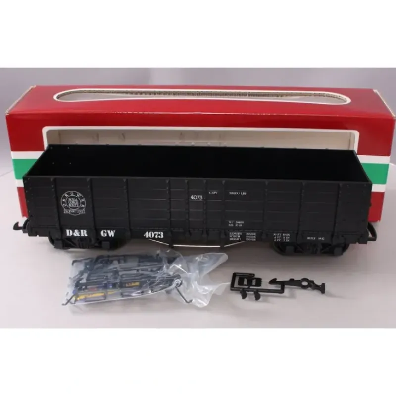 Trains*LGB 4073-C03 G Scale Denver and Rio Grande High Side Gondola LN/Box - Model Train Junction: Quality Parts and Art Supplies