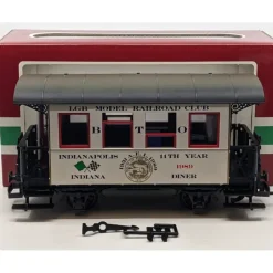 Trains*LGB 3007CC G Scale Model Railroad Club Caboose Diner LN/Box - Model Train Junction: Quality Parts and Art Supplies