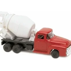 Trains*Life Like 1639 1:87 HO Scenemaster Cement Mixer Truck - Model Train Junction: Quality Parts and Art Supplies