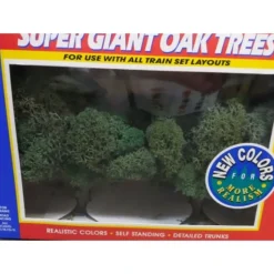 Trains*Life Like 1052 All Scales Super Giant Oak Trees (Pack of 2) - Model Train Junction: Quality Parts and Art Supplies