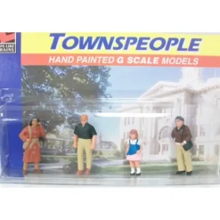 Trains*Life Like 1173 G Standing People Figures (Set of 4) - Model Train Junction: Quality Parts and Art Supplies