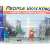 Trains*Life Like 1174 G Walking People Figures (Set of 4) - Model Train Junction: Quality Parts and Art Supplies