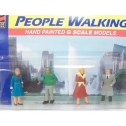 Trains*Life Like 1174 G Walking People Figures (Set of 4) - Model Train Junction: Quality Parts and Art Supplies