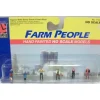 Trains|Life Like 1187 HO Farm People Hand Painted Figures (Set of 6) - Model Train Junction: Quality Parts and Art Supplies