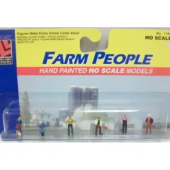 Trains|Life Like 1187 HO Farm People Hand Painted Figures (Set of 6) - Model Train Junction: Quality Parts and Art Supplies