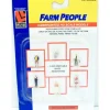Trains*Life Like 1127 HO Farm People Figures (Set of 6) - Model Train Junction: Quality Parts and Art Supplies