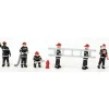 Trains*Life Like 1598 HO Fire Fighters Figures (Set of 6) - Model Train Junction: Quality Parts and Art Supplies