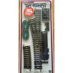 Trains*Life Like 8605 HO Left Hand Remote 2-Way Swich Turnout - Model Train Junction: Quality Parts and Art Supplies