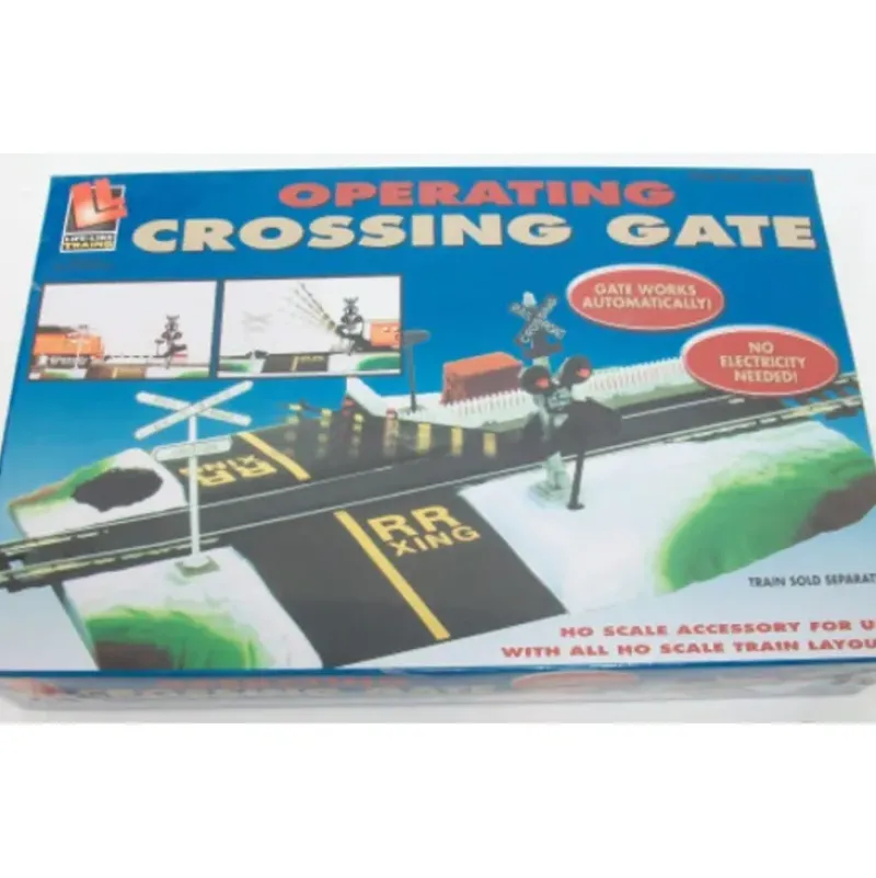 Trains*Life Like 8314 HO Operating Crossing Gate - Model Train Junction: Quality Parts and Art Supplies