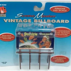 Trains*Life Like 1678 HO Popsicle Vintage Billboard - Model Train Junction: Quality Parts and Art Supplies