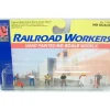 Trains*Life Like 1190 HO Railroad Workers Hand Painted Figures (Set of 6) - Model Train Junction: Quality Parts and Art Supplies