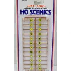 Trains*Life Like 1131 HO Road Signs - Model Train Junction: Quality Parts and Art Supplies