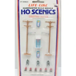 Trains*Life Like 1121 HO Scenics City Sidewalks - Model Train Junction: Quality Parts and Art Supplies