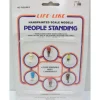 Trains*Life Like 1123 HO Standing People Figures (Set of 6) - Model Train Junction: Quality Parts and Art Supplies