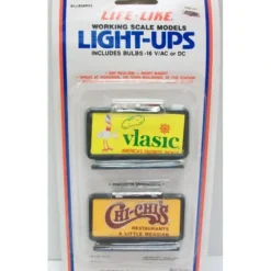 Trains*Life Like 1227 HO Vlasic, Chi-Chi's Light-up Billboards - Model Train Junction: Quality Parts and Art Supplies