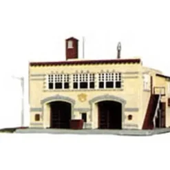 Trains|Life Like 7483 N Scale Volunteer Fire Company - Model Train Junction: Quality Parts and Art Supplies