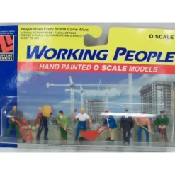 Trains*Life Like 1167 O Construction Worker Figures (Set of 8) - Model Train Junction: Quality Parts and Art Supplies