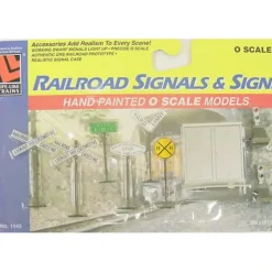 Trains*Life Like 1145 O Railroad Signals & Signs (Pack of 9) - Model Train Junction: Quality Parts and Art Supplies