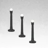 Trains*Life Like 1703 O Scale Light-Ups Street Lights Scene Master (Pack of 3) - Model Train Junction: Quality Parts and Art Supplies